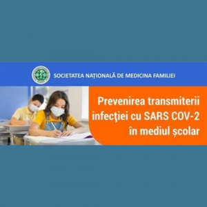 PREVENIREA transmiterii infecției cu SARS COV-2 în mediul școlar