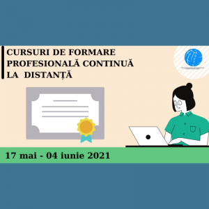 Cursuri de formare profesională continuă la distanță