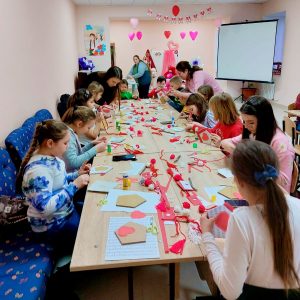 Atelier de creație pentru copii Confecționarea Mărțișorului